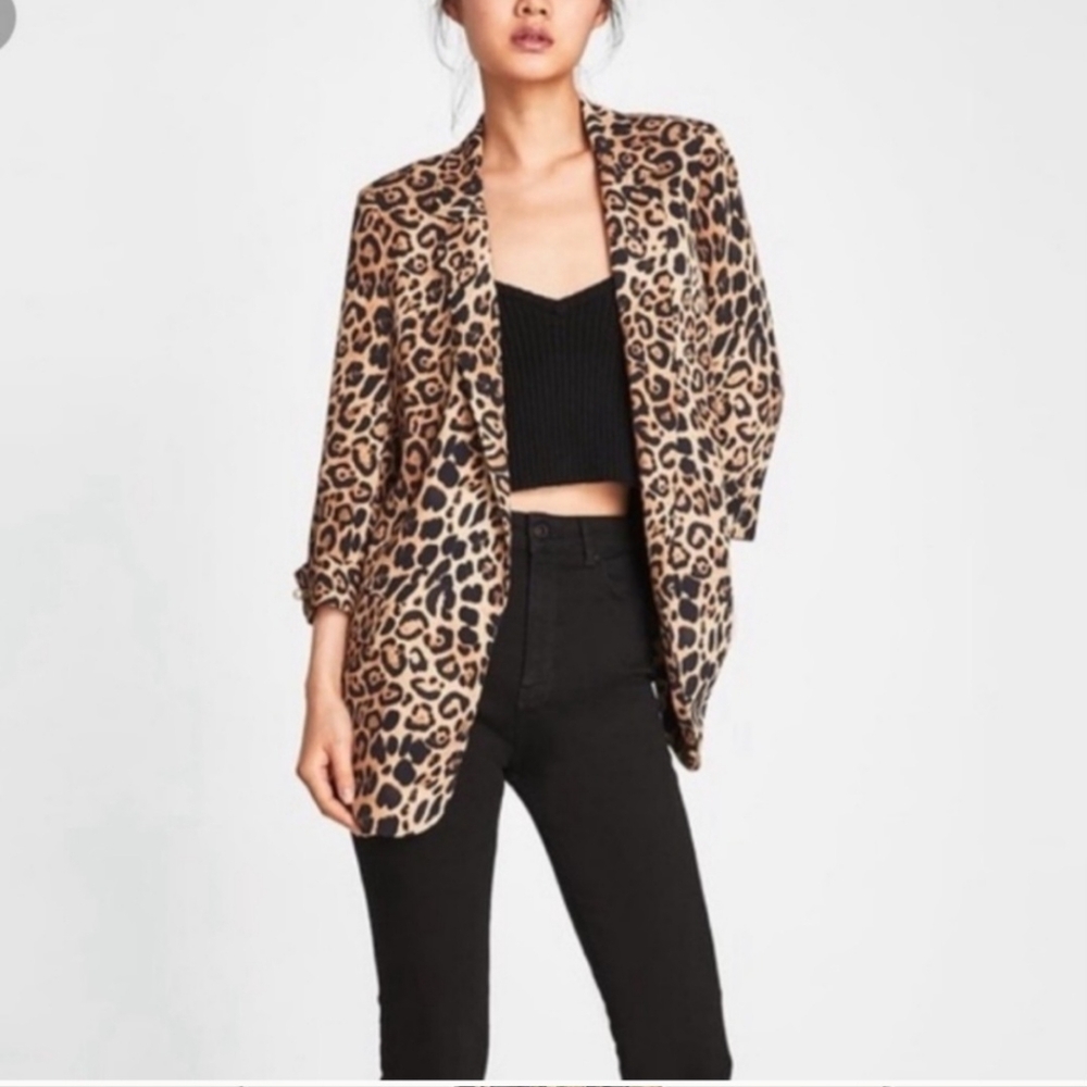 Zara Leopard jacket